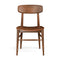 Banks Dining Chair  option Walnut