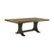 Cheshire Trestle Extendable Dining Table  option Distressed Walnut