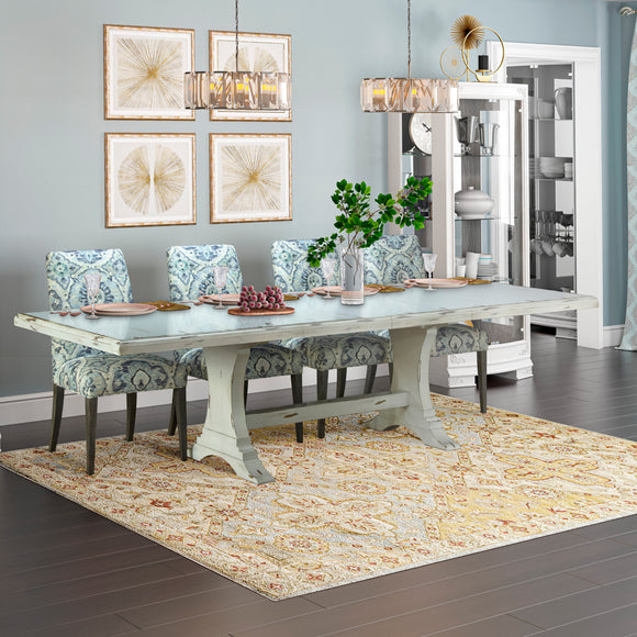 Cheshire Trestle Extendable Dining Table
