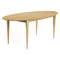 Cona Ellipse Dining Table  option Natural