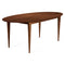 Cona Ellipse Dining Table  option Walnut