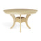 Crescent Dining Table  option Natural