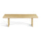 Emerson Dining Table - Sculpted Edge  option Natural