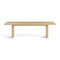Emerson Dining Table - Straight Edge  option Natural