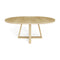 Kandace Extendable Dining Table  option Natural