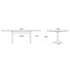 Paxton Sculpted Edge Dining Table