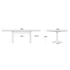 Paxton Sculpted Edge Dining Table