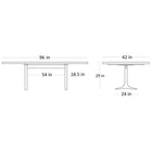 Paxton Sculpted Edge Dining Table