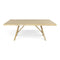 Quincy Dining Table  option Natural