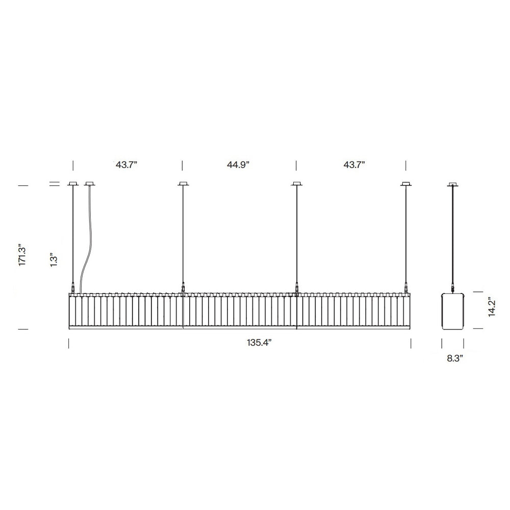 Linea Estadio Pendant Light