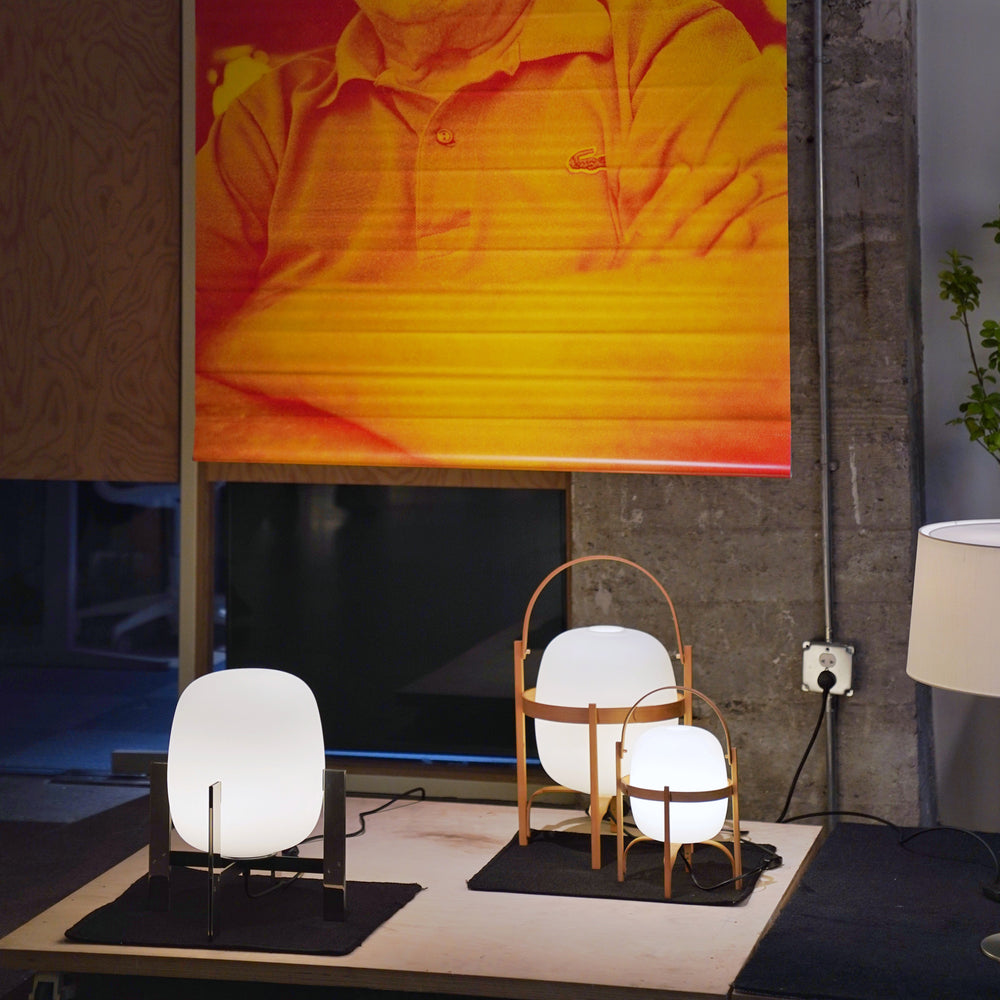 Cesta Metalica Table Lamp