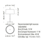 Diana MENOR Table Lamp