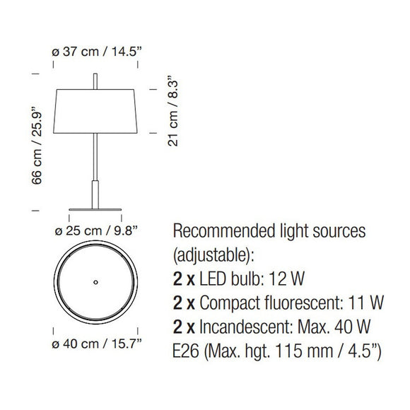Diana MENOR Table Lamp
