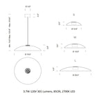 HeadHat Plate Pendant Light