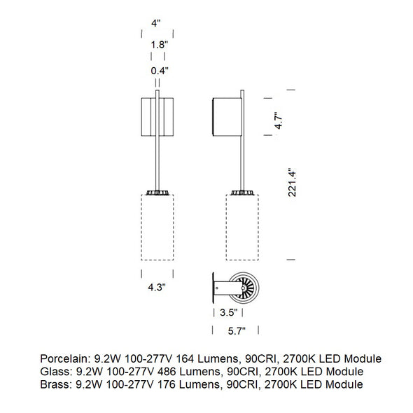 Cirio Wall Sconce
