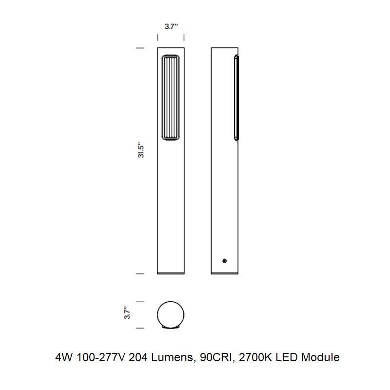 Estadio Baliza Outdoor Floor Lamp
