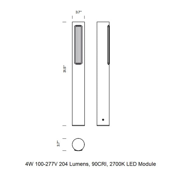Estadio Baliza Outdoor Floor Lamp
