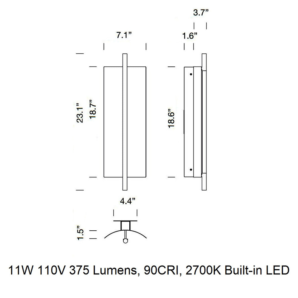Lamina LED Wall Sconce