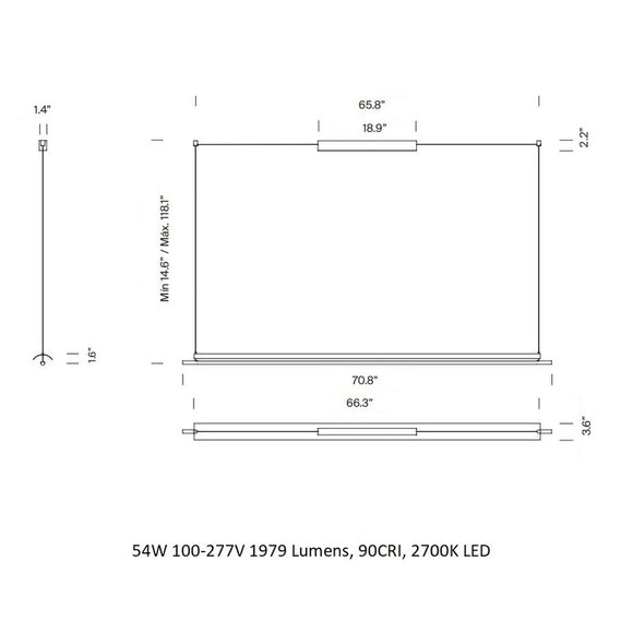 Lamina Pendant Light