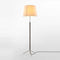 Pie De Salon Floor Lamp  option G1 / Stitched Beige Cardboard