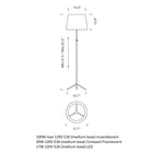 Pie De Salon Floor Lamp