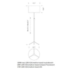 Pie De Salon Floor Lamp