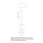 Pie De Salon Floor Lamp