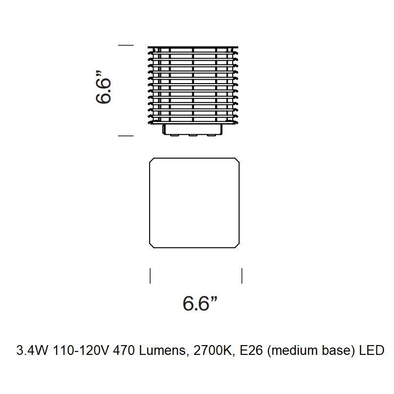 Shiro Outdoor Table Lamp