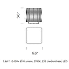 Shiro Outdoor Table Lamp