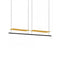 Lamina Dorada LED Pendant Light  option 2 Modules