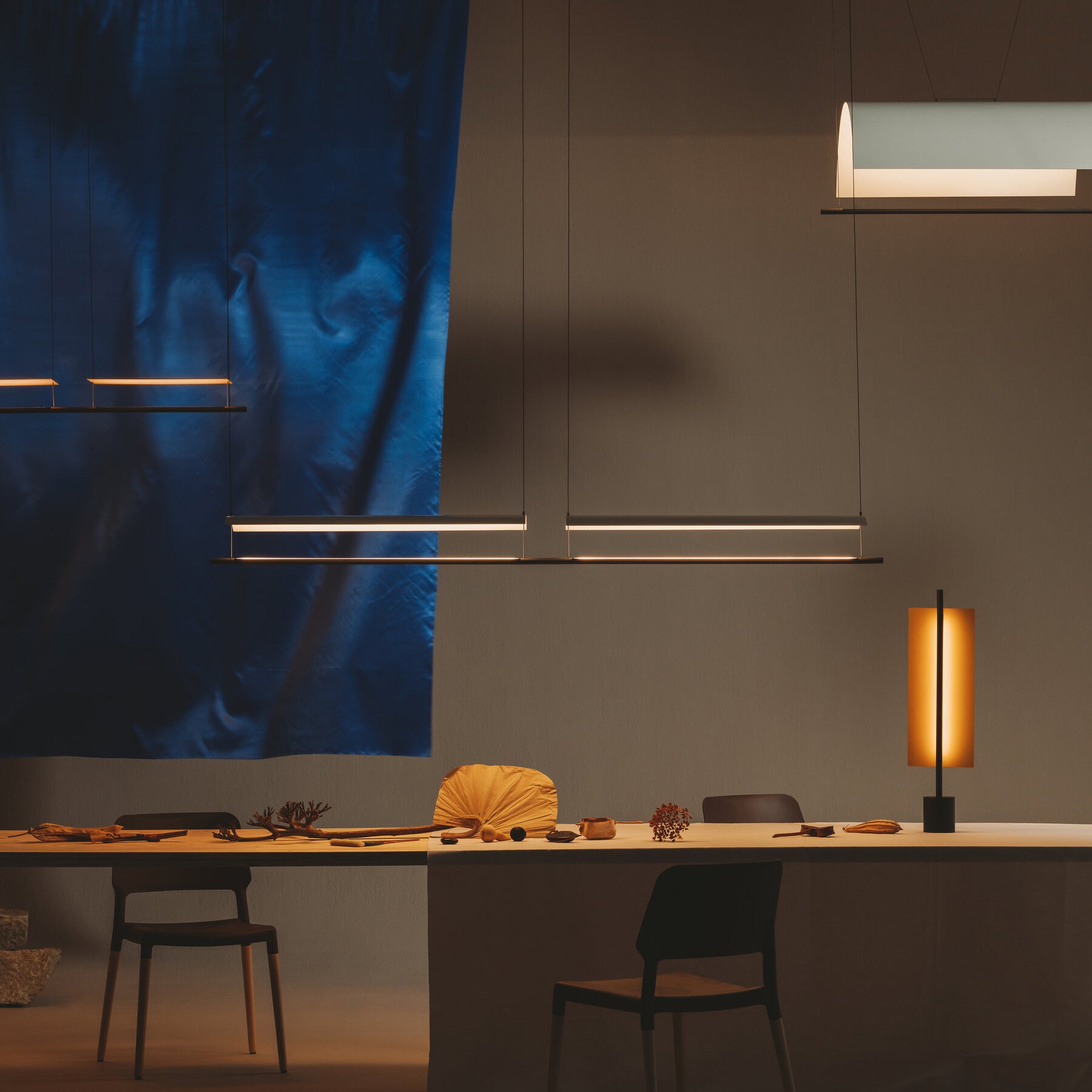 Santa & Cole Lamina Dorada LED Pendant Light - 2Modern