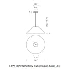 Sistema Sisisi Conicas Planas Pendant Light
