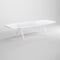 Kayak Boat Shaped 10 ft Conference Table  option White / White Edge