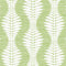 Coastal Haven Carina Leaf Ogee Wallpaper Sample Swatch  option Greenery Sample