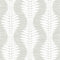 Coastal Haven Carina Leaf Ogee Wallpaper Sample Swatch  option Sea Salt Sample