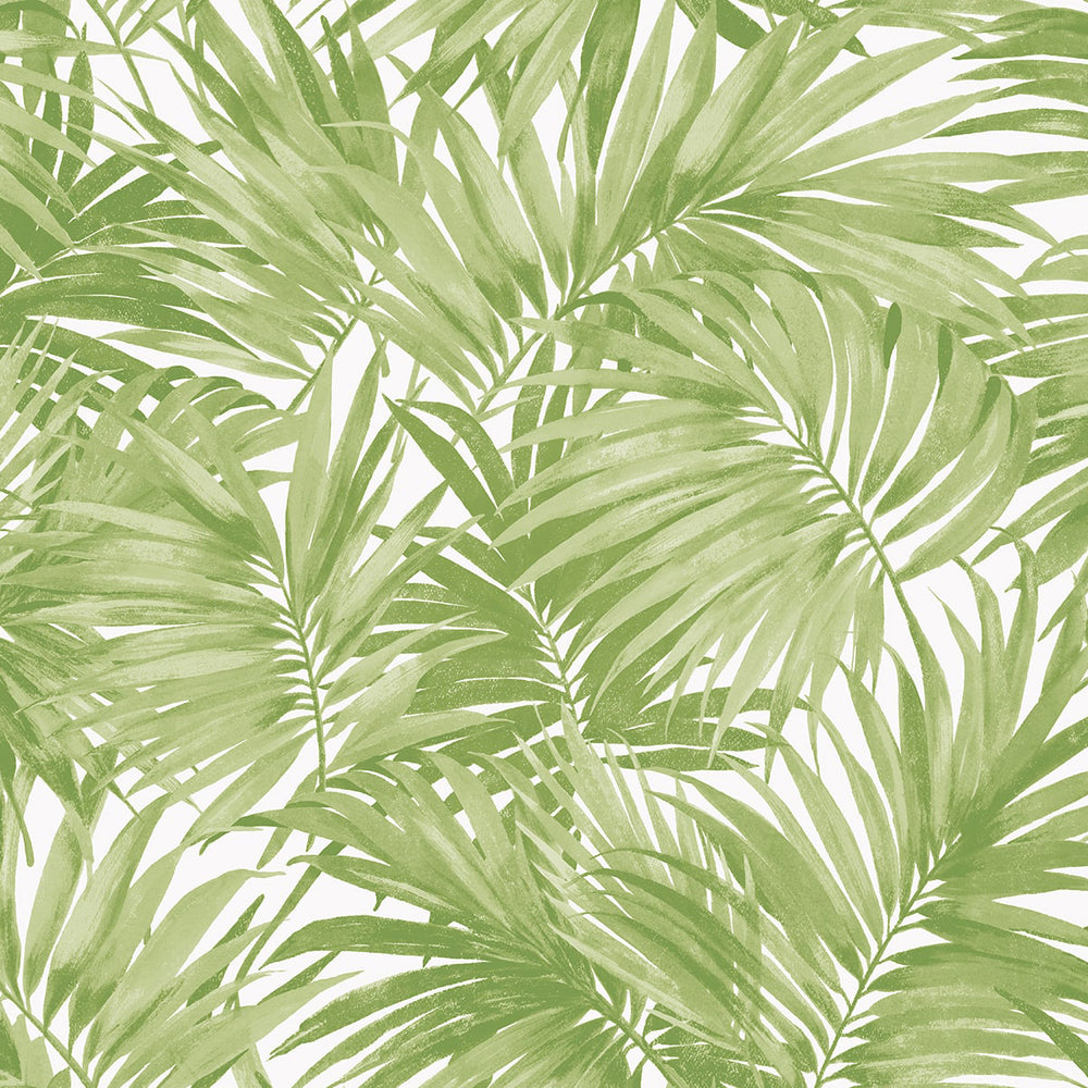Coastal Haven Cordelia Tossed Palms Wallpaper