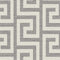 Coastal Haven Luna Retreat Greek Key Wallpaper Sample Swatch  option Charcoal Sample