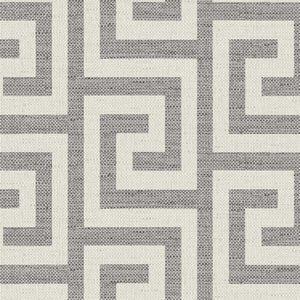 Coastal Haven Luna Retreat Greek Key Wallpaper