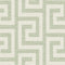 Coastal Haven Luna Retreat Greek Key Wallpaper  option Green Ivy