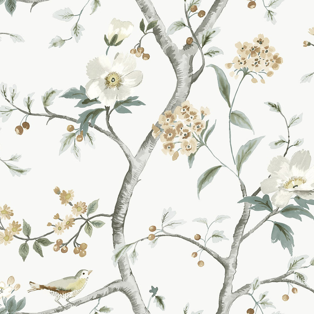 Coastal Haven Sparrow Haven Wallpaper