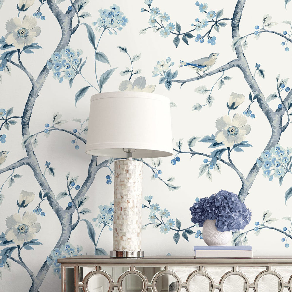 Coastal Haven Sparrow Haven Wallpaper