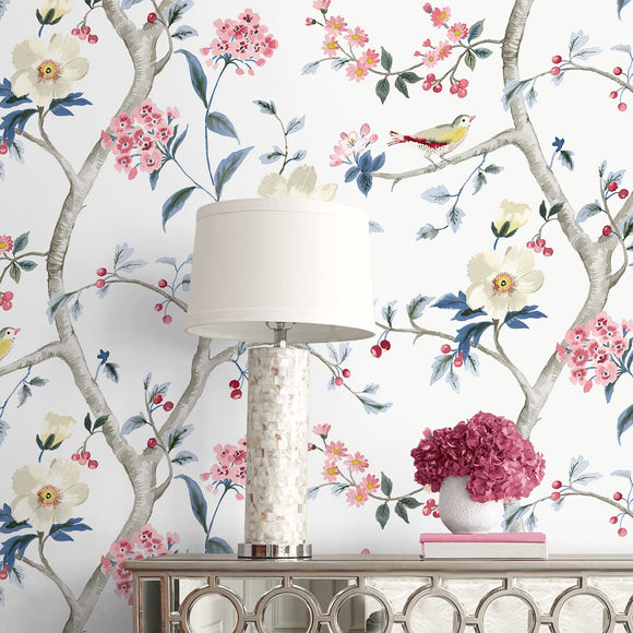 Coastal Haven Sparrow Haven Wallpaper