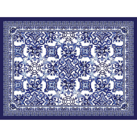 Dolce & Gabbana Blu Mediterraneo Mural Wallpaper Sample Swatch