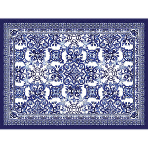 Dolce & Gabbana Blu Mediterraneo Mural Wallpaper Sample Swatch