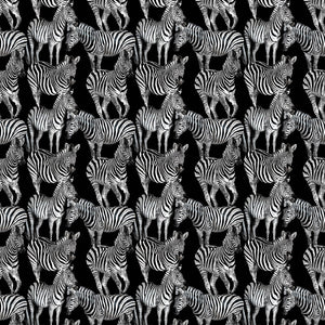 Dolce & Gabbana Multi Zebra Mural Wallpaper