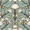 Summer House Carmela Folk Floral Wallpaper  option Spirit Grey