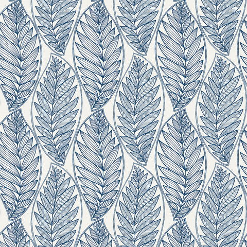 Summer House Kira Leaf Husk Wallpaper Sample Swatch