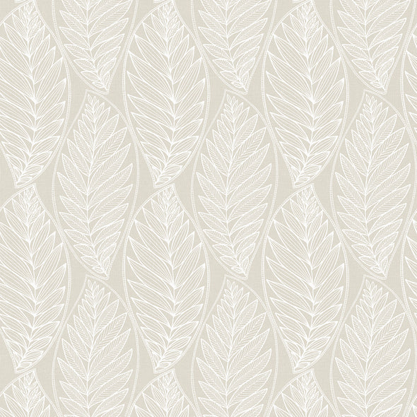Summer House Kira Leaf Husk Wallpaper Sample Swatch