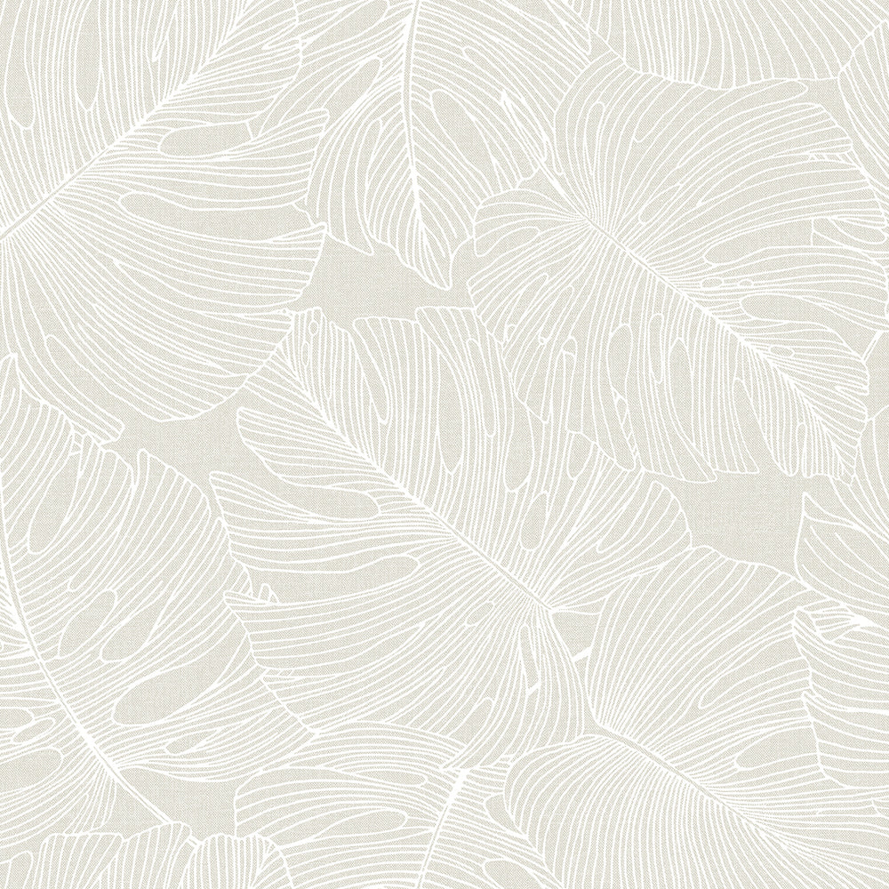 Summer House Tarra Monstera Leaf Wallpaper Sample Swatch