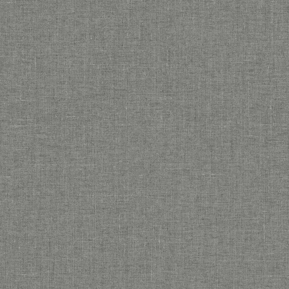 White Heron Abington Faux Linen Wallpaper Sample Swatch